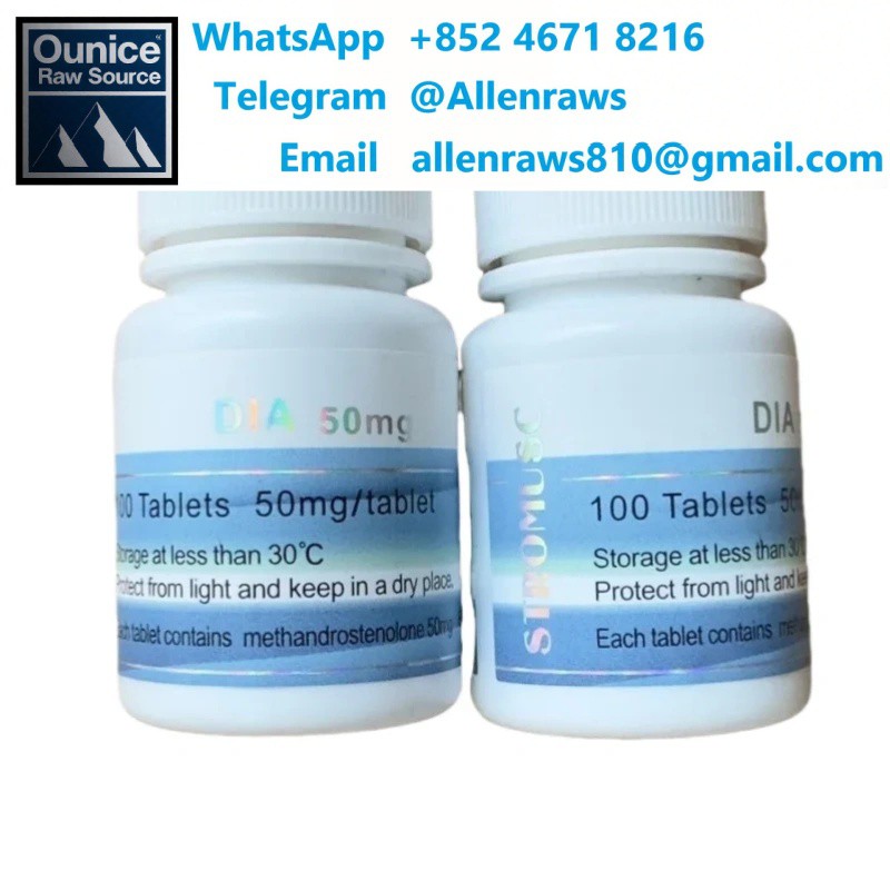 قرص خوراکی STROMUSC برند Dianabol\\Methandrostenolone 50mg*100/بطری